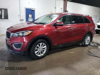 2016 Kia Sorento LX with VIN 5XYPGDA39GG096709, listed as a Copart auction lot 51864235 with 148,970 mi miles and Salvage Title. Bid and sale history available at carsss.com. Image 1.
