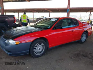 2002 Chevrolet Monte Carlo LS with VIN 2G1WW12E629156195, listed as a IAAI auction lot 41940035 with 146,146 mi miles. Bid and sale history available at carsss.com. Image 2.
