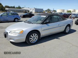 2006 Chrysler Sebring Limited with VIN 1C3EL65R86N222681, listed as a Copart auction lot 61407875 with 110,415 mi miles and Clean title. Bid and sale history available at DreamBid. Image 1.