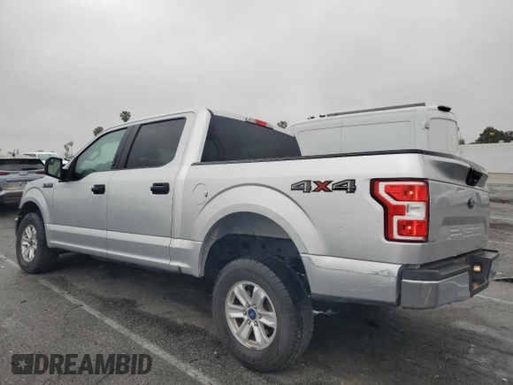 2018 Ford F-150 XL with VIN 1FTEW1EP3JFD05281, listed as a Copart auction lot 50724245 with 48,541 mi miles and Salvage title. Bid and sale history available at DreamBid. Image 2.