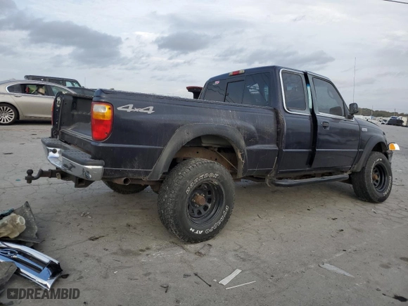 2002 Mazda B-Series 4WD Truck SE with VIN 4F4ZR17UX2TM10535, listed as a Copart auction lot 78496104 with NaN miles and Salvage Title. Bid and sale history available at carsss.com. Image 3.