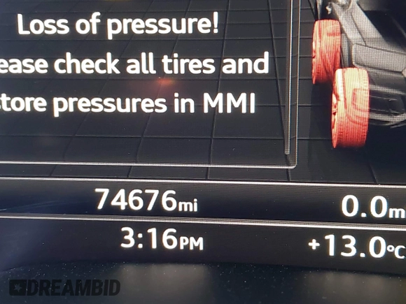 2017 Audi Q7 Premium Plus with VIN WA1LHAF74HD045487, listed as a IAAI auction lot 41939013 with 74,676 mi miles and . Bid and sale history available at DreamBid. Image 15.