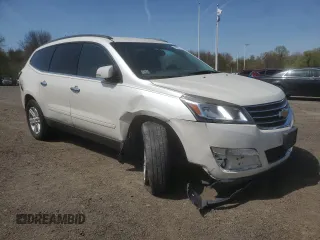 2014 Chevrolet Traverse LT with VIN 1GNKRGKD2EJ261646, listed as a Copart auction lot 54936085 with 155,693 mi miles and Salvage Title. Bid and sale history available at DreamBid. Image 4.