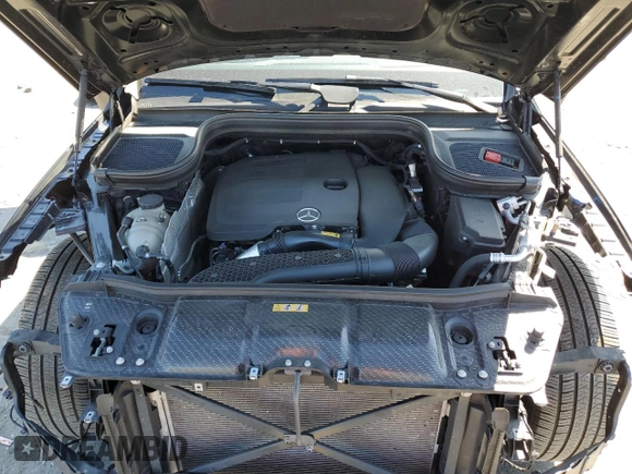 2023 Mercedes-Benz GLE 350 with VIN 4JGFB4KB4PA949819, listed as a Copart auction lot 53719765 with 25,514 mi miles and Salvage title. Bid and sale history available at DreamBid. Image 12.