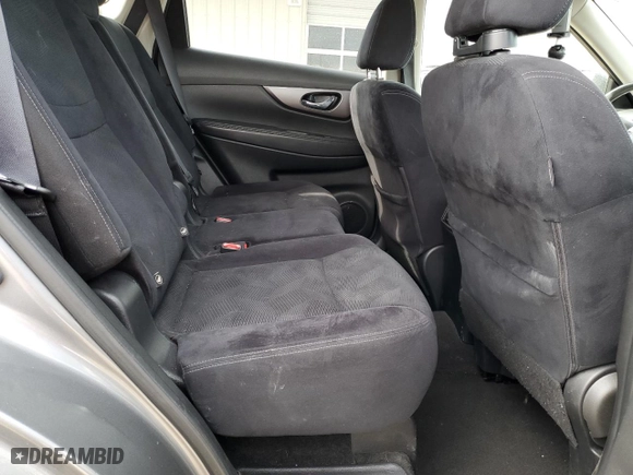 2016 Nissan Rogue SV with VIN JN8AT2MV1GW143824, listed as a Copart auction lot 46431685 with 93,040 mi miles and Salvage Title. Bid and sale history available at carsss.com. Image 12.