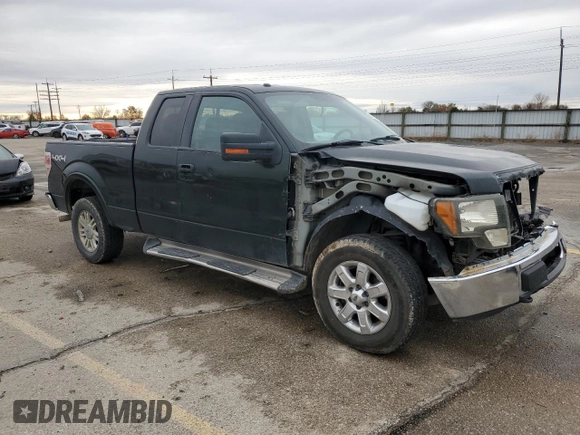 2013 Ford F-150 XL with VIN 1FTFX1EF2DFA74404, listed as a Copart auction lot 82196384 with 108,241 mi miles and Salvage Title. Bid and sale history available at carsss.com. Image 4.