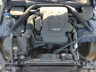 2017 Genesis G80 3.8L with VIN KMHGN4JE9HU185814, listed as a Copart auction lot 70239184 with 90,836 mi miles and Salvage Title. Bid and sale history available at carsss.com. Image 11.