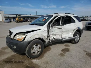 2008 Kia Sorento EX z VIN KNDJD736985769855, wystawiony jako Copart lot #46502245 z przebiegiem 212 243 mil mil oraz Szkoda całkowita • Salvage title. Historia ofert i sprzedaży dostępna na DreamBid. Obrazek 1.