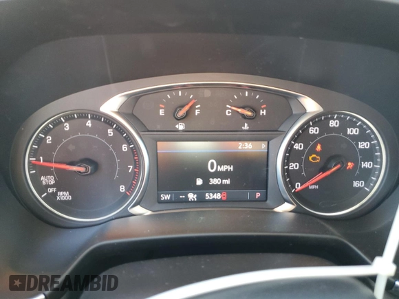 2024 Chevrolet Blazer LT with VIN 3GNKBHR43RS172382, listed as a Copart auction lot 74897124 with 5,348 mi miles and Salvage title. Bid and sale history available at DreamBid. Image 9.
