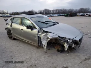 2015 Mazda 3 S Touring with VIN JM1BM1V35F1230058, listed as a Copart auction lot 85982144 with Not Provided miles and Salvage Title. Bid and sale history available at DreamBid. Image 4.