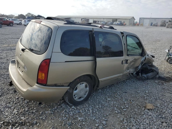1999 Nissan Quest GXE with VIN 4N2XN11T0XD820268, listed as a Copart auction lot 78193644 with 82,807 mi miles and Salvage Title. Bid and sale history available at carsss.com. Image 3.