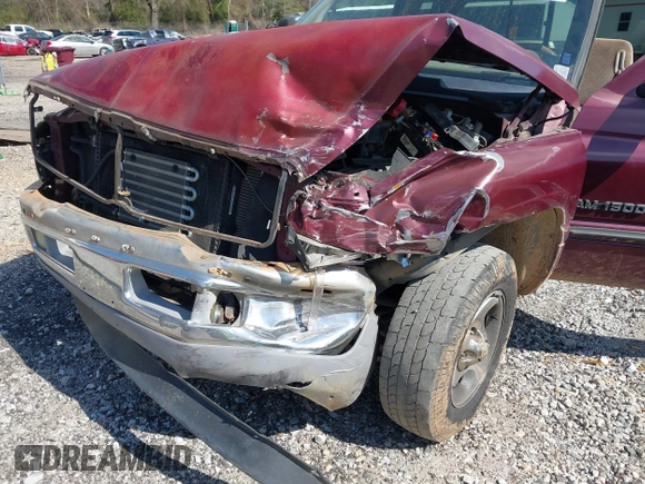 2001 Dodge 1500 with VIN 3B7HC13Y41M555680, listed as a IAAI auction lot 41890064 with 190,065 mi miles. Bid and sale history available at carsss.com. Image 6.