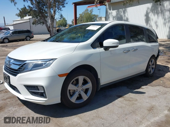 2019 Honda Odyssey EX-L z VIN 5FNRL6H76KB066365, wystawiony jako IAAI lot #42000967 z przebiegiem 124 113 mil mil oraz . Historia ofert i sprzedaży dostępna na DreamBid. Obrazek 20.