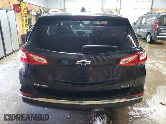 2020 Chevrolet Equinox LT with VIN 2GNAXUEV6L6164660, listed as a Copart auction lot 49832875 with 51,114 mi miles and Non Repairable. Bid and sale history available at DreamBid. Image 6.