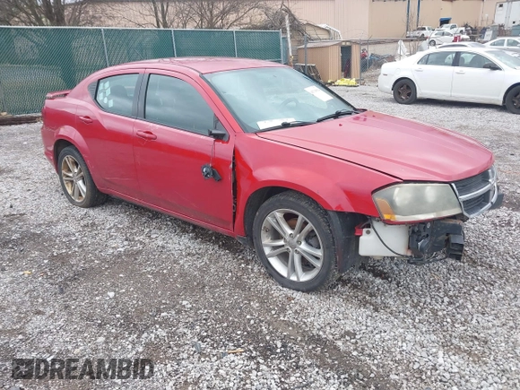 2014 Dodge Avenger SE with VIN 1C3CDZAB0EN220002, listed as a IAAI auction lot 41719914 with 165,330 mi miles and . Bid and sale history available at DreamBid. Image 1.