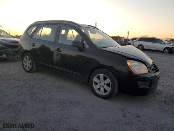 2007 Kia Rondo EX with VIN KNAFG526177067287, listed as a Copart auction lot 83413294 with 213,950 mi miles and Salvage Title. Bid and sale history available at carsss.com. Image 4.