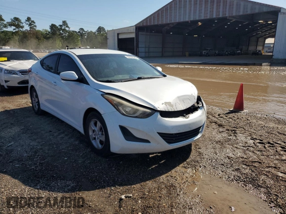 2015 Hyundai Elantra SE z VIN 5NPDH4AE3FH614533, wystawiony jako Copart lot #56153145 z przebiegiem 185 667 mil mil oraz Szkody całkowita. Historia ofert i sprzedaży dostępna na DreamBid. Obrazek 4.
