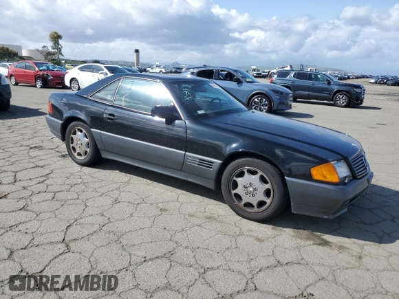 1994 Mercedes-Benz SL with VIN WDBFA63E1RF100599, listed as a Copart auction lot 51619785 with 111,720 mi miles and Clean title. Bid and sale history available at DreamBid. Image 4.