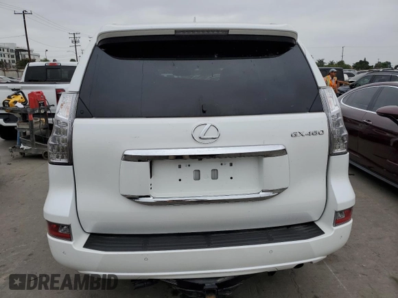 2017 Lexus GX 460 with VIN JTJJM7FX2H5173021, listed as a Copart auction lot 61395515 with 60,601 mi miles and Salvage title. Bid and sale history available at DreamBid. Image 6.
