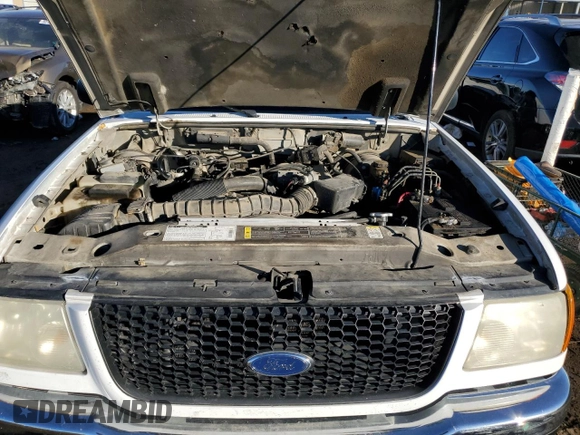 2001 Ford Ranger XL Fleet with VIN 1FTZR15U41PA49418, listed as a Copart auction lot 80397434 with 224,535 mi miles and Salvage title. Bid and sale history available at DreamBid. Image 11.