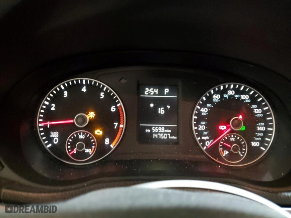 2012 Volkswagen Passat S w/Appearance with VIN 1VWAH7A30CC023227, listed as a Copart auction lot 45944815 with 147,507 mi miles and Salvage Title. Bid and sale history available at carsss.com. Image 9.