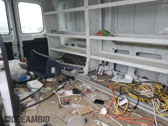 2017 Ford Transit with VIN 1FTYE2CM5HKA89613, listed as a Copart auction lot 50352255 with Not Provided miles and Salvage Title. Bid and sale history available at carsss.com. Image 11.