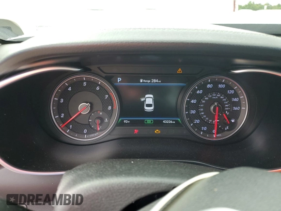 2020 Genesis G70 2.0T с VIN KMTG64LA6LU062428, выставлен на аукционе Copart как лот 70580194 с пробегом 43 226 миль миль и На запчасти • Non repairable. История ставок и продаж доступна на DreamBid. Изображение 9.