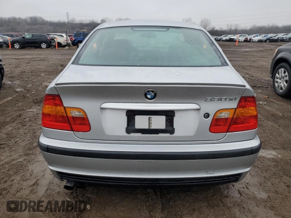 2003 BMW 3 Series 330xi with VIN WBAEW53413PG10291, listed as a Copart auction lot 86694294 with 291,542 mi miles and Salvage Title. Bid and sale history available at carsss.com. Image 6.
