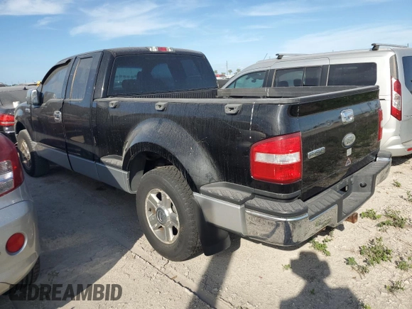 2006 Ford F-150 STX with VIN 1FTRX02W06KD91863, listed as a Copart auction lot 74620844 with 125,318 mi miles and Non repairable. Bid and sale history available at DreamBid. Image 2.