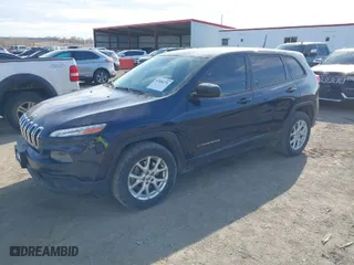 2014 Jeep Cherokee Sport with VIN 1C4PJMAB4EW214206, listed as a IAAI auction lot 41888256 with 139,077 mi miles. Bid and sale history available at carsss.com. Image 2.