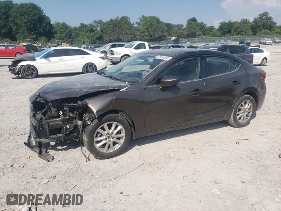2015 Mazda 3 i Touring with VIN 3MZBM1V71FM182139, listed as a Copart auction lot 61654805 with 113,538 mi miles and Salvage title. Bid and sale history available at DreamBid. Image 1.