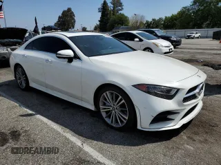 2019 Mercedes-Benz CLS with VIN WDD2J5JB1KA038472, listed as a Copart auction lot 48941014 with 44,099 mi miles and Salvage Title. Bid and sale history available at carsss.com. Image 4.