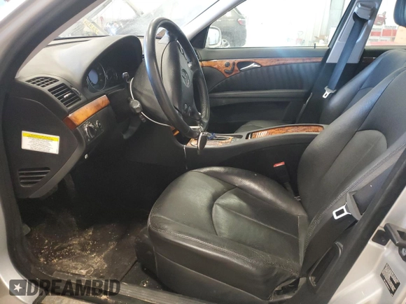 2007 Mercedes-Benz E 550 with VIN WDBUF90X97X214955, listed as a Copart auction lot 86971334 with 144,097 mi miles and Non Repairable. Bid and sale history available at carsss.com. Image 7.
