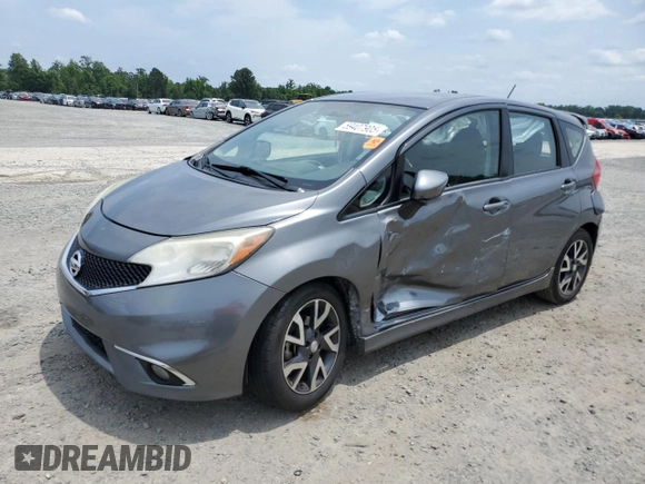 2016 Nissan Note SR with VIN 3N1CE2CP4GL384769, listed as a Copart auction lot 59407905 with 174,302 mi miles and Salvage title. Bid and sale history available at DreamBid. Image 1.