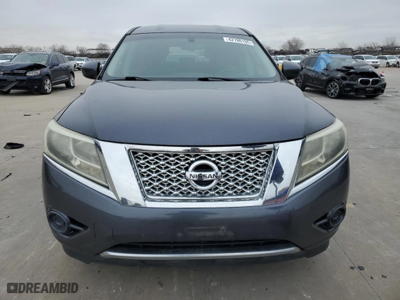 2013 Nissan Pathfinder Platinum with VIN 5N1AR2MN0DC643945, listed as a Copart auction lot 42786165 with 122,653 mi miles and Clean Title. Bid and sale history available at carsss.com. Image 5.