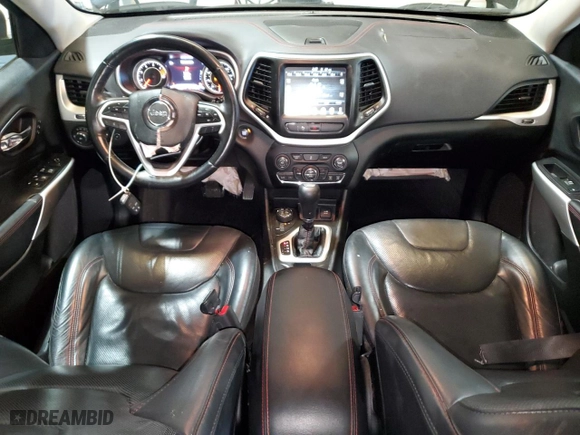 2018 Jeep Cherokee Trailhawk with VIN 1C4PJMBB8JD581856, listed as a Copart auction lot 79233714 with 72,212 mi miles and Clean Title. Bid and sale history available at carsss.com. Image 8.