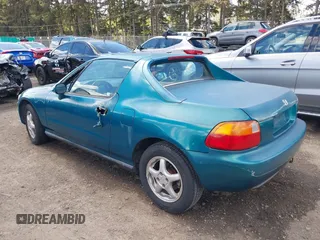 1995 Honda del Sol Si with VIN JHMEH6260SS000850, listed as a IAAI auction lot 41197485 with 131,970 mi miles. Bid and sale history available at carsss.com. Image 3.