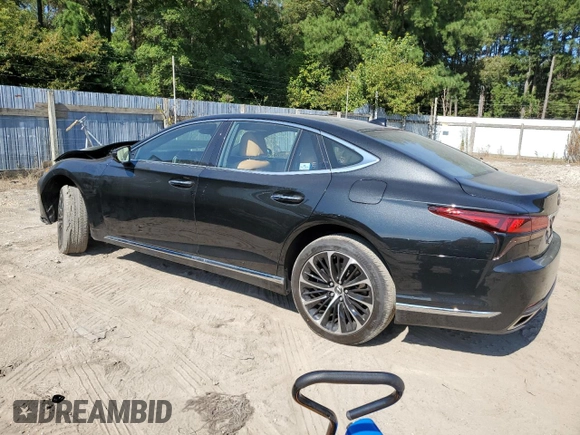 2023 Lexus LS with VIN JTHG5LGF6P5011771, listed as a Copart auction lot 68246974 with 564 mi miles and Salvage title. Bid and sale history available at DreamBid. Image 2.