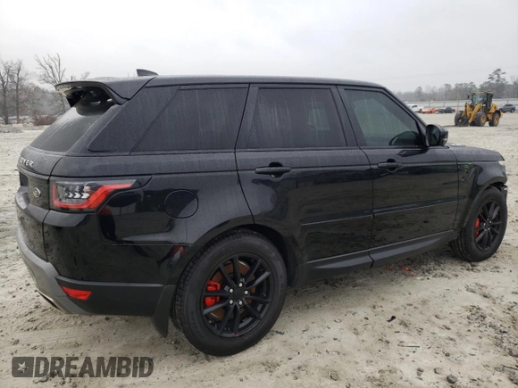 2021 Land Rover Range Rover Sport SE with VIN SALWG2SU1MA760383, listed as a Copart auction lot 86762924 with 42,135 mi miles and Salvage Title. Bid and sale history available at carsss.com. Image 3.