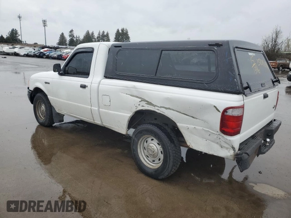 2003 Ford Ranger XL with VIN 1FTYR10D23PA42666, listed as a Copart auction lot 49998695 with 0 mi miles and Salvage Title. Bid and sale history available at carsss.com. Image 2.