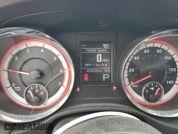 2012 Dodge Durango Citadel with VIN 1C4SDJET7CC336835, listed as a Copart auction lot 64045075 with 169,228 mi miles and Clean title. Bid and sale history available at DreamBid. Image 9.