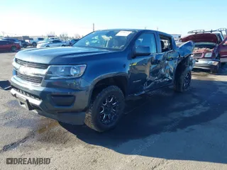 2019 Chevrolet Colorado 4WD LT with VIN 1GCGTCEN3K1282465, listed as a IAAI auction lot 41389473 with 1 mi miles. Bid and sale history available at carsss.com. Image 2.