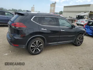 2018 Nissan Rogue SV with VIN JN8AT2MV6JW348417, listed as a Copart auction lot 64575024 with 66,784 mi miles and Salvage Title. Bid and sale history available at carsss.com. Image 3.