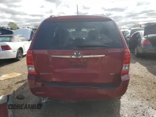 2012 Kia Sedona EX with VIN KNDMH4C74C6497419, listed as a Copart auction lot 72339504 with 142,115 mi miles and Salvage Title. Bid and sale history available at carsss.com. Image 6.