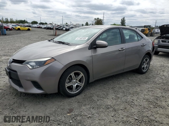 2014 Toyota Corolla L с VIN 2T1BURHE3EC037851, выставлен на аукционе Copart как лот 57168185 с пробегом 110 719 миль миль и Списание • Salvage title. История ставок и продаж доступна на DreamBid. Изображение 1.