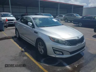 2015 Kia Optima LX with VIN 5XXGM4A75FG430085, listed as a IAAI auction lot 42621156 with 141,999 mi miles and . Bid and sale history available at DreamBid. Image 1.