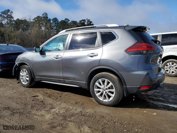 2017 Nissan Rogue SV with VIN 5N1AT2MT1HC881468, listed as a Copart auction lot 46773825 with 0 mi miles and Salvage Title. Bid and sale history available at carsss.com. Image 2.