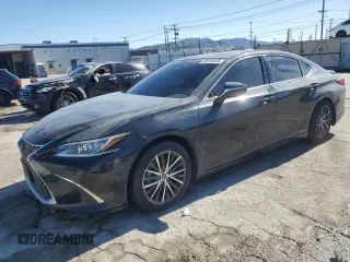 2022 Lexus ES 300h with VIN 58ADA1C12NU020182, listed as a Copart auction lot 48256455 with 92,140 mi miles and Salvage title. Bid and sale history available at DreamBid. Image 1.