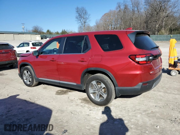 2024 Honda Pilot EX-L 7 Passenger with VIN 5FNYG1H56RB025469, listed as a Copart auction lot 85899674 with 13,877 mi miles and Salvage Title. Bid and sale history available at carsss.com. Image 2.