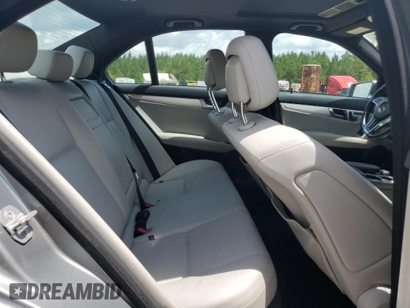 2014 Mercedes-Benz C 250 Sport with VIN WDDGF4HBXER320459, listed as a Copart auction lot 60655285 with 125,954 mi miles and Clean title. Bid and sale history available at DreamBid. Image 10.